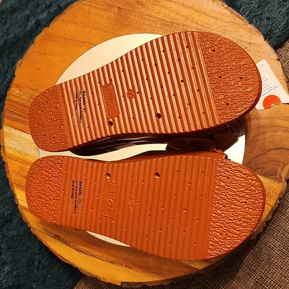 NWT Rouge Tied Front Bow Sandals 7.5 Slides - Picture 9 of 12